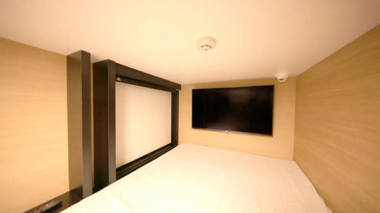 Capsule hotel Sauna&Hotel Karumaru Ikebukuro Tokyo Japan